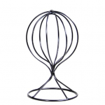 &Otilde;&otilde;nes &otilde;hupalliga metallist parukas juuksepagasiga aluskorgihoidja dekoratiivne m&uuml;ts Small