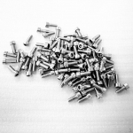 1003 roostevabast terasest lamepeaga pistikupesa kruvid, mutrid, komplektid