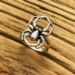 Punk Skeleton Spider Ring Naisele Mehele Halloween Kingitus Suure s&otilde;rmega s&otilde;rmus