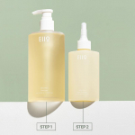 Eiio Silky Glow &scaron;ampoon + veehooldus + meresoola peanaha skaleerija = parim juuste ja peanaha komplekt (3 Valikud) Shampoo+Treatment