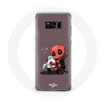 &Uuml;mbris Samsung Galaxy S8 plus DeadPool Unicorn Unicorn jaoks