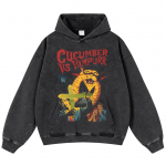 2024 Streetwear Vampire Graphic unisex kapuuts S must