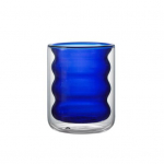 Yousheng 200 ml v&auml;rvilise l&otilde;ngaga kohviklaasist topeltseinaga isoleeritud veini viskikruus sinine