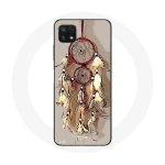 &Uuml;mbris Samsung Galaxy A22 5G Dream Catcher Brown jaoks pruun