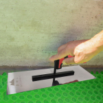 Krohvi viimistlus kellu kipsplaadi nelinurksed nurgad ergonoomiline mittenakkuv aluspadi, k&auml;sit&ouml;&ouml;riist