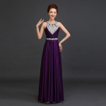 Peokleit Naiste &otilde;htukleit p&otilde;randapikkus satiin Seksikas pidulik ballikleidid Elegantsed pikad kleidid L