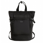 Vett h&uuml;lgav nailonist suure mahutavusega seljakott, meeste reisikott, &otilde;pilase koolikott must