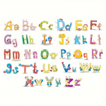 Multifilmid Loomade t&auml;hestikud Isekleepuvad kirjaga seinakleebised lastele Magamistoakaunistuseks Seinakaunistuse kleebised 26 Alphabets mitmev&auml;rviline
