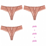 CINOON 3 tk/partii naiste seksikad pitsist alusp&uuml;ksid, madala k&otilde;rgusega kiusatuslik pesu naiste G string l&auml;bipaistev aluspesu &otilde;&otilde;nsad p&uuml;ksid Intiimsed S