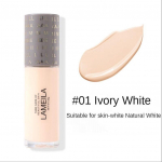 Liquid Foundation Oil Control Concealer Waterproof Moisturizing and Moisturizing Natural Whitening BrighTening BB Cream Long-lasting Women's makeup 01# ivory white