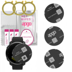 3x apgo MATTE Hybrid protective glass compatible with Polar Grit X M L, flexible nano glass, great replacement for tempered glass, scratch-resistant,