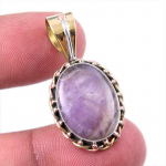 Looduslik Tiffany kivi 925 prooviga h&otilde;be kingitus kahev&auml;rviline ripats 1.50 r0L35