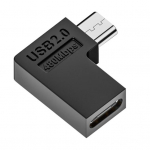 C-t&uuml;&uuml;pi telefonikonverter naissoost adapteriks mikro-USB isane kiire V8 USB2.0 andmeedastusadapter U-kujuline B