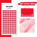 Kokkupandav piknikumatt Kaasaskantavad liivarannamatid Lausriidest paksust telkist matkatekk padi Niiskuskindel v&auml;lipiknikumatt 200x150cm