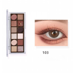 New twelve-color eyeshadow palette matte pearlescent long-lasting color low-saturation retro eyeshadow