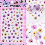 3D-kujundusega fooliumkleebised Transfer Decal Tips Manik&uuml;&uuml;r DIY mitmev&auml;rviline