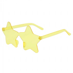 Star Shape &auml;&auml;risteta p&auml;ikeseprillid L&auml;bipaistvad Candy Color P&auml;ikeseprillid Pidu T&uuml;drukutele Poistele Naistele One Size