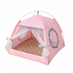 Pesakonnatelk Kennel Kokkupandav universaalne siseruumides Teepee Pet House hingav kutsika voodi koeratarbed S