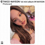 Nayeoni 1. minialbum I'm Nayeon ametlik fotokaart Visiitkaart Selge postkaart Photocard #03 - ver. I'M