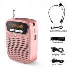 SHIDU 15 W taaslaetav kaasaskantav Bluetooth-h&auml;&auml;lev&otilde;imendi &otilde;petajale juhtmega mikrofon FM-raadio AUX helisalvestusk&otilde;lar S278 Wired microphone