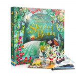 Usborne'i h&uuml;pikakna 3D klapiga pilt inglisekeelsed raamatud lastele Muinasjutud Ingliskeelne lugemisraamat Montessori &otilde;ppem&auml;nguasjad lastele kingitus