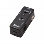 ROWIN DI Box Kitarripedaal Mini Efektipedaal DI Box &Uuml;limadala Moonutusega Elektrikitarri Efekti jaoks must