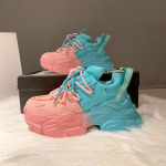 S&uuml;gisene naiste tursked tossud uus disain v&auml;rvilised naiste kingad paksu tallaga mood T&uuml;drukute platvorm tossud naiste spordijalatsid 40