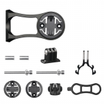 Jalgratta stopperi hoidik Maanteeratta arvuti pikendusklamber MTB juhtrauda spidomeetri varre kinnitusraam Garmin Bryton Cateye jaoks must