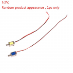 Dc 3V 5V 6V 9V 12V Push-Pull solenoid l&auml;bi t&uuml;&uuml;bi elektromagneti k&auml;ik 4Mm