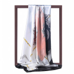 90 * 90 cm uus siidist sall naiste kevadsuvine dekoratiivne sall p&auml;ikesekaitsega reisisall S&uuml;gis- ja talvesall &otilde;huke v&auml;ljaanne 90*90CM