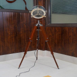 Vintage prožektor, Suur lamp, Meretripood, Teatri p&otilde;randalamp, Stuudio otsingulamp, black