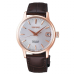 SEIKO Presage Cocktail Time Automaatne p&auml;ikesekiirtega sihver Roosa Kuld Naiste k&auml;ekell SRP852J1 / SRRY028