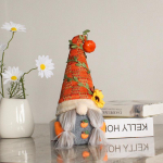 K&otilde;rvits p&auml;evalill N&auml;otu nukk Gnoomi kaunistused Aknakaunistused L&otilde;ikuspeo nukk E3-1 Willow Knitted Doll Men's