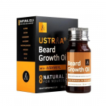 Ustraa Beard Growth Oil - 35ml - More Beard Growth, With Redensyl, 8 Natural Oils including Jojoba Oil, Vitamin E, Nourishment & Strengthening