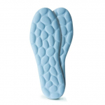 1 Kahekordne munakivist Pehme sisetald Pehme Massaažiga Hingavad sisetallad Sport Memory Foam padi Deodorant Padjakesed Jooksusisetald Meeste Naiste Kingade Vahet&uuml;kid EU37-38 sinine