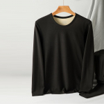 Men's Autumn Winter thermals Clothes Thick Suits T-Shirts + Pants Undershirts Sets Turtleneck Sweater Tops Blouse For Men L hall