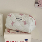 1-osaline &scaron;ikk korea pliiatsi&uuml;mbris t&uuml;drukule Sweet Simplicity valge v&auml;rvi vibupliiatsikott &otilde;pilase suure mahutavusega pehme kirjatarvete kott 18*9*6cm