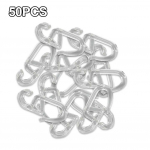 Kardinatarvikud Kardinakonksud Kardinate kokkupandav konks clear 50pcs