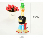 1 tk karjuv kummist kana m&auml;nguasi koertele Naljakas kriuksuv m&auml;nguasi koertele Kutsikas OSILIL1984d 1