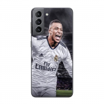 Coque Maniacase pour Samsung Galaxy S21fe 5g Kylian Mbappe Real Madrid Goal