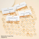 iF ME Mood Liblikad S&uuml;dameaugustavad K&otilde;rvar&otilde;ngad Naistele Elegantsed Kristallidest Kunstp&auml;rlitest &Otilde;&otilde;nesr&otilde;ngad Aksessuaarid Ehted