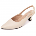 Moodsad suvised kingad Naistele Sandaalid Tiheda varbaga Madalad kontsad Slingbacks Must Valge Roosa Pulmapeo tantsukingad Naistele Suur suurus 50 52 34 beež