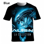 Predator Graafiline T-s&auml;rk meestele Mood T&auml;navar&otilde;ivad Hip Hop 3D Prinditud &Otilde;udusfilm Alien T-s&auml;rk Suvine vabaaja naister&otilde;ivad XL