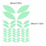 1 leht Halloweeni helendavad seinakleebised, mis helendavad pimeduses, silmad, akna kleebis Halloweeni kaunistuseks, kodupeo tarvikud