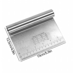 Leeseph mitmeotstarbeline roostevabast terasest kaabits, taignakaabits, pizza taignal&otilde;ikur, k&ouml;&ouml;git&ouml;&ouml;riistad