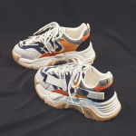 Naiste mood hingav v&otilde;rgust platvorm jooksujalatsid Naiste vabaaja vulkaniseerimiskingad Paeltega kerged spordijalatsid tossud 35 beež