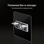 Plaatplaadi konks ei kahjusta seina, ei puurimist Kahekordne kandev&otilde;imeline mitmeotstarbeline kodutarvikud vaheseinaplaadi hoidik