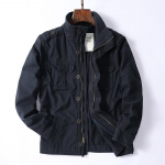 Meeste jope Meeste teksa Retro cargo jakid V&auml;litingimustes mitme taskuga pealisr&otilde;ivad V&auml;ljas vabaaja mood Matkamise mantlid &Uuml;htne XXXL