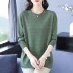 Kampsun naistele S&uuml;gis Talv Paksenenud Pullover Kampsun Soe Kootud Kampsun Pikkade Varrukatega L&uuml;hike Slim-fit Liibuv Džemper Suur Suurus Kampsun Topid XXXXXL roheline