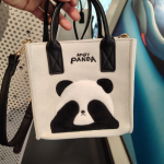 Naiste kott Uus mood &Otilde;lakotid Retro Panda l&otilde;uendikott T&otilde;stekotid Ni&scaron;&scaron; Korea Vabaaeg Mitmek&uuml;lgne Suure mahutavusega k&auml;ekott beige